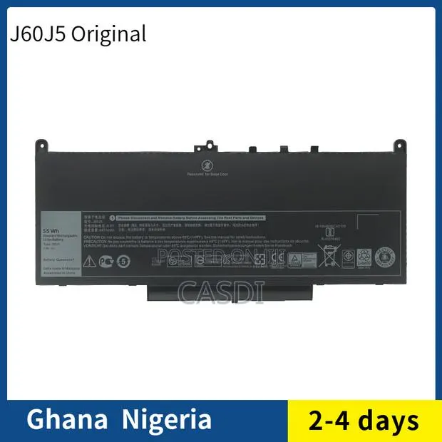 J60J5 Mc34y Laptop Battery Compatible With Dell Latitude E7270 E7470 · Photo 1