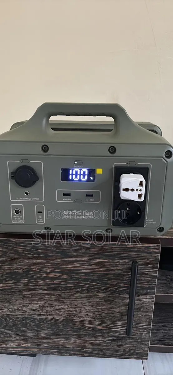 Marstek 500w Solar Portable Power Station · Photo 1