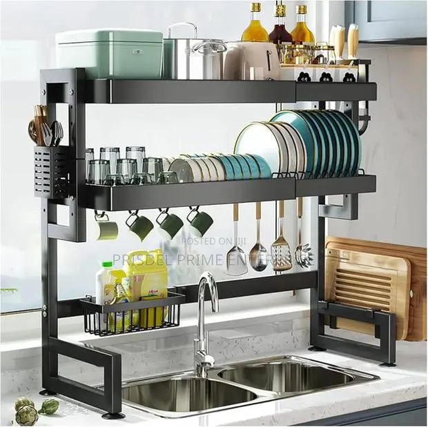 3 Tier Plates Rack Dishrack · Photo 1