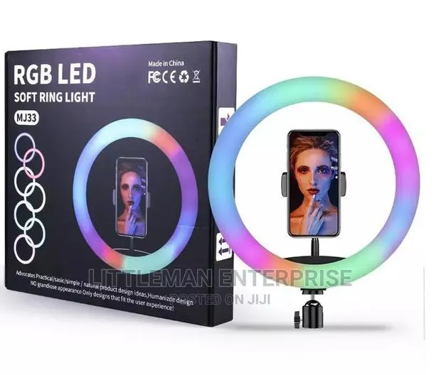 Ring Light LED RGB 13′′ Inches · Photo 1
