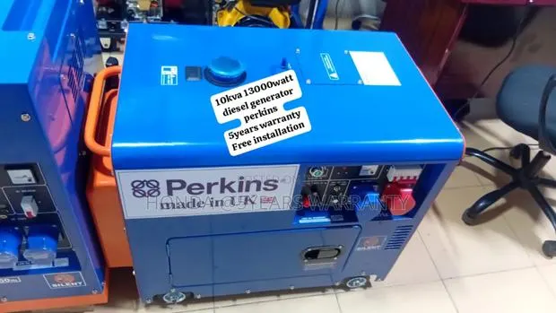 Standby Generator Perkins 10kva 3phase 13000watt Diesel · Photo 1