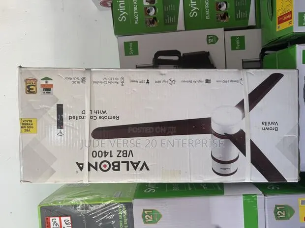 Valbona VBZ 1400mm Fan With Led Light and Remote Control · Photo 1