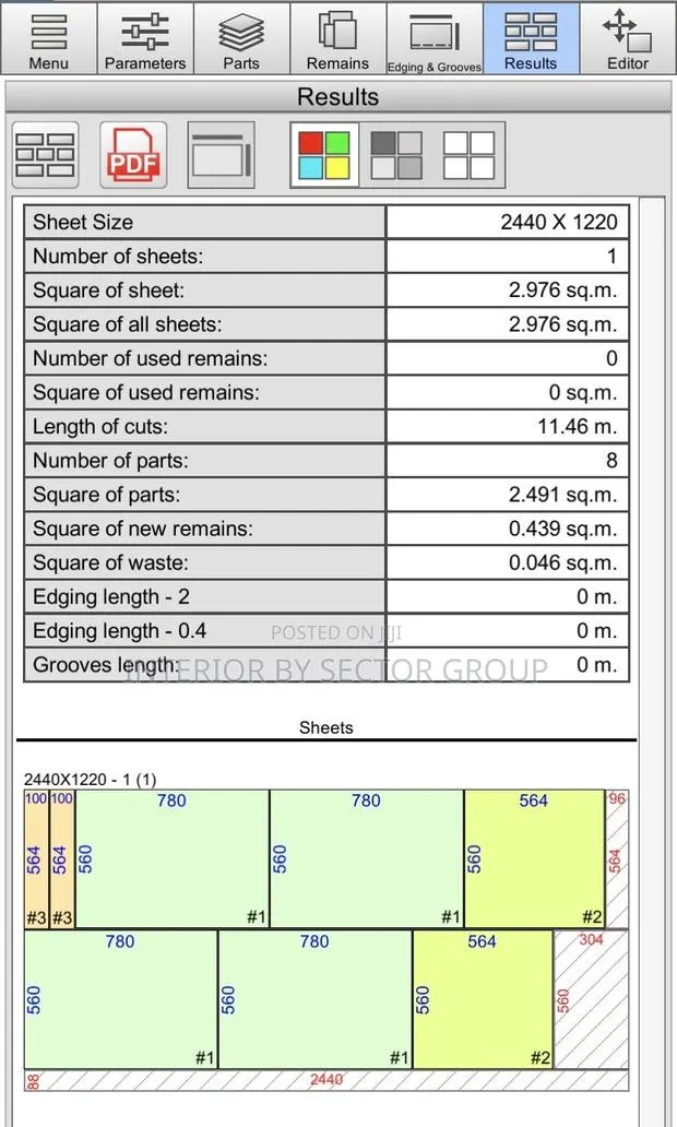Furniture Cutting List Guide · Photo 1