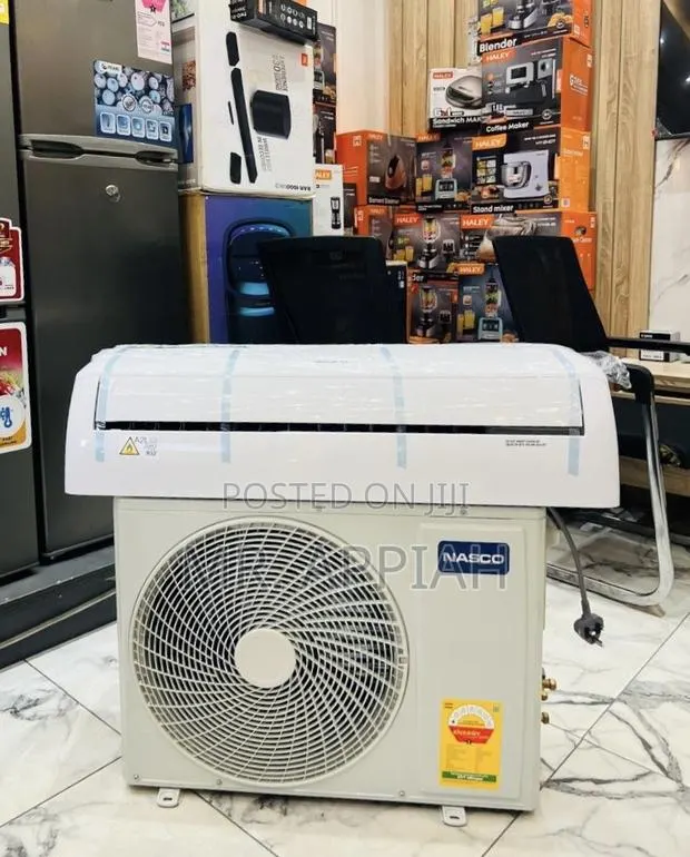 Sleek Nasco 2.0hp Split Type Dual Inverter Air Conditioner(White). · Photo 1