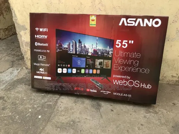 Asano Webos 55” Smart Uhd Tv · Photo 1