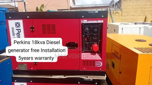 Perkins 18kva Generator – Low Fuel Consumption · Photo 1