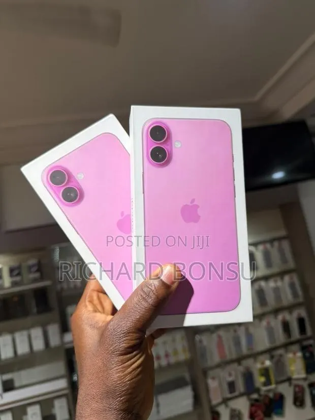 New Apple iPhone 16 256 GB Pink · Photo 1