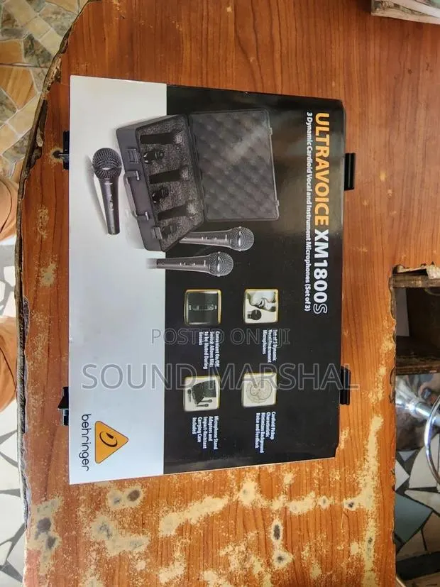 Behringer Ultravoice Xm1800s Microphones 3-in-1 Set · Photo 1