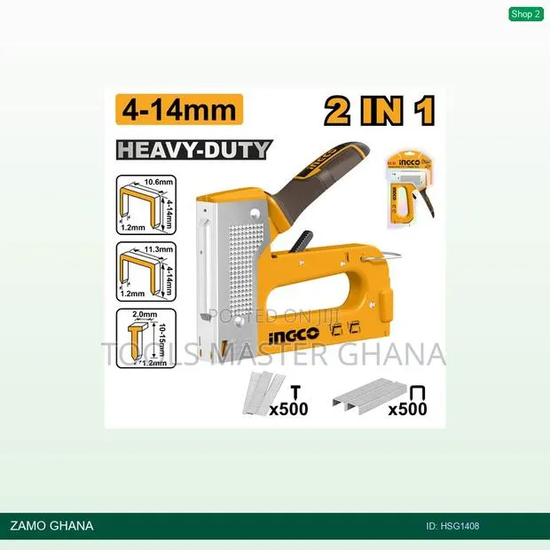 Heavy Duty 2 in 1 Staple - Hsg1408 · Photo 1