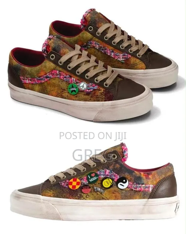 Vans X Satoshi Nakamoto (Brown) · Photo 1