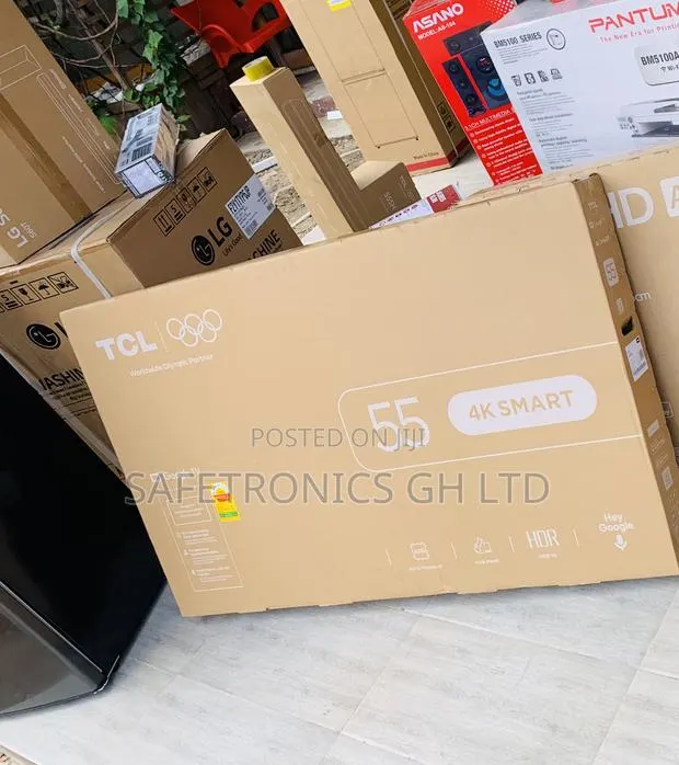 Brand New ^ Frameless 55 Inch Led Smart TCL TV · Photo 1