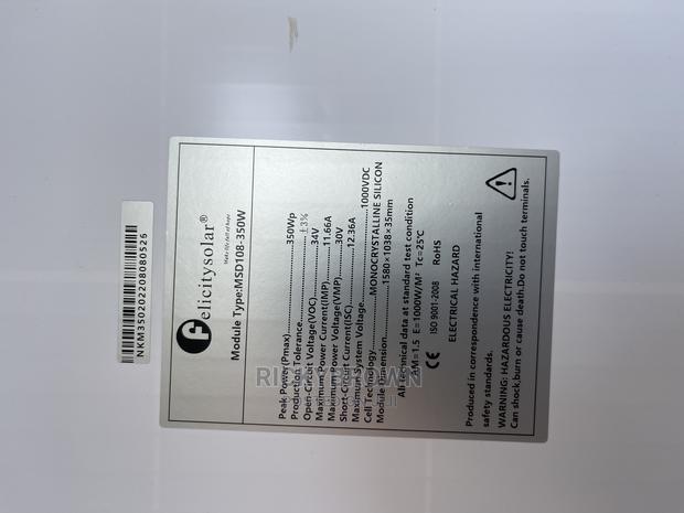 350watts Monocrystalline Solar Panels · Photo 2