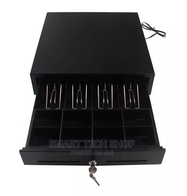 5 Note 8 Coins Metal Cash Drawer Work Removable Coins Tray. · Photo 4