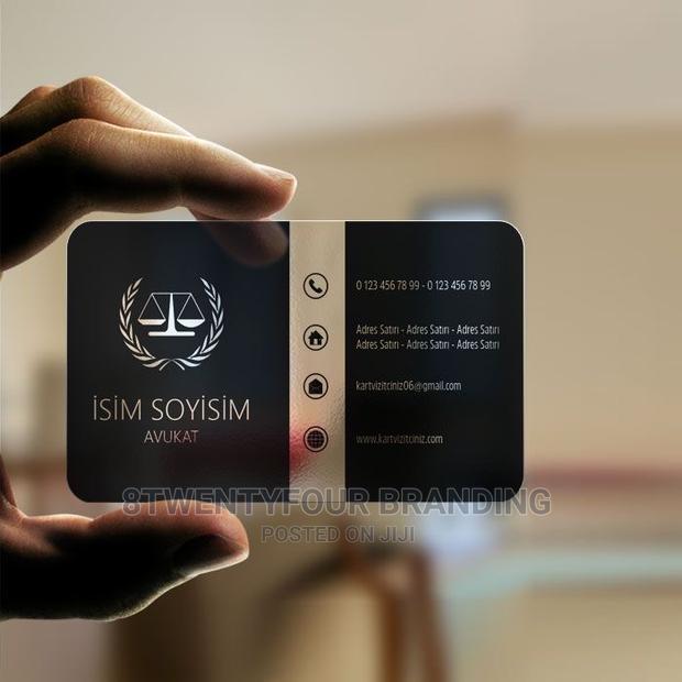 Flexible Luxury Pvc Transparent Cards (Call Cards 100pieces) · Photo 6