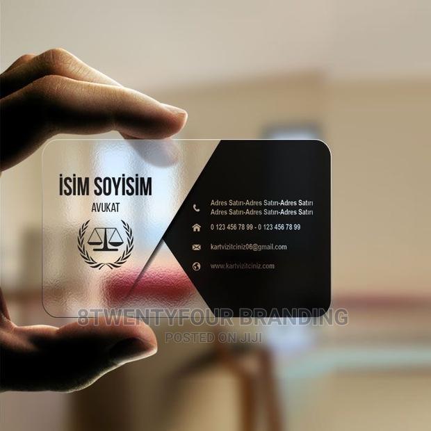Flexible Luxury Pvc Transparent Cards (Call Cards 100pieces) · Photo 7