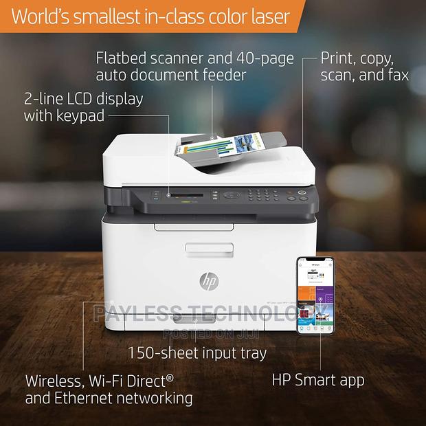 Hp Color Laserjet Pro MFP 179fnw Wireless Printers · Photo 1