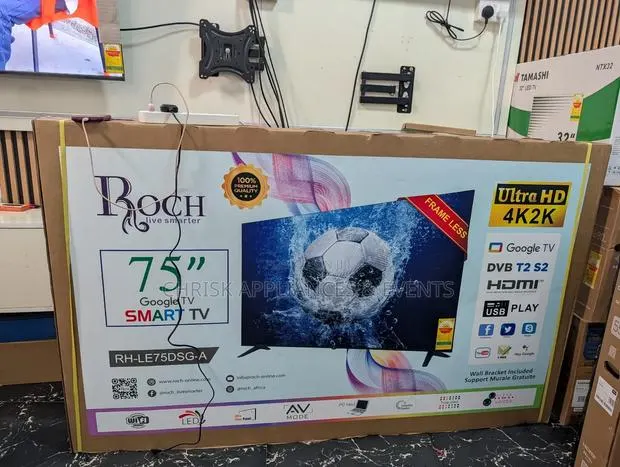 ROCH 75′′ Google Smart TV – UHD · Photo 1