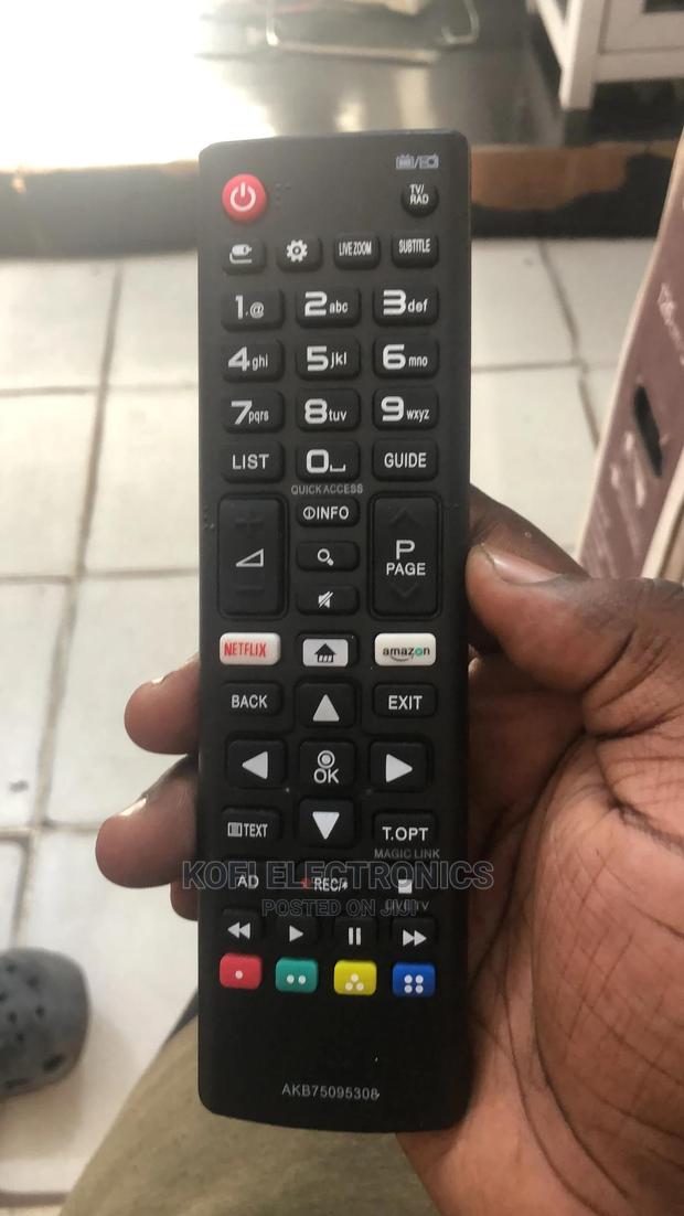 Easy to Use Replaceable LG Remote · Photo 1