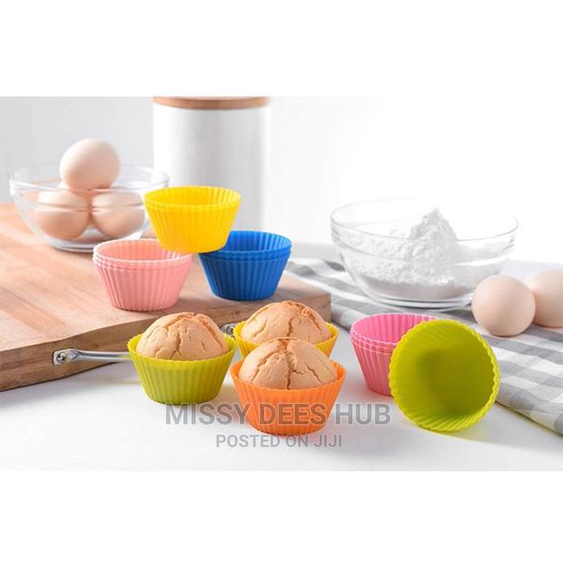 Silicone Cupcake Mold - 6pcs · Photo 5