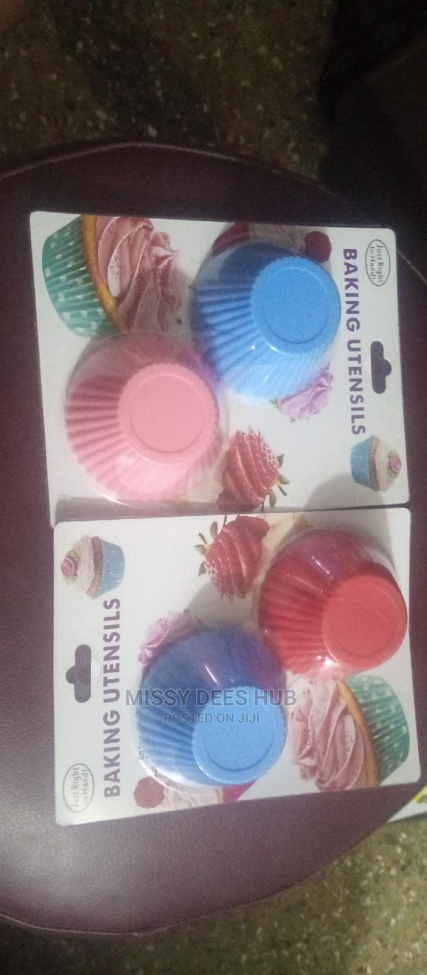 Silicone Cupcake Mold - 6pcs · Photo 2