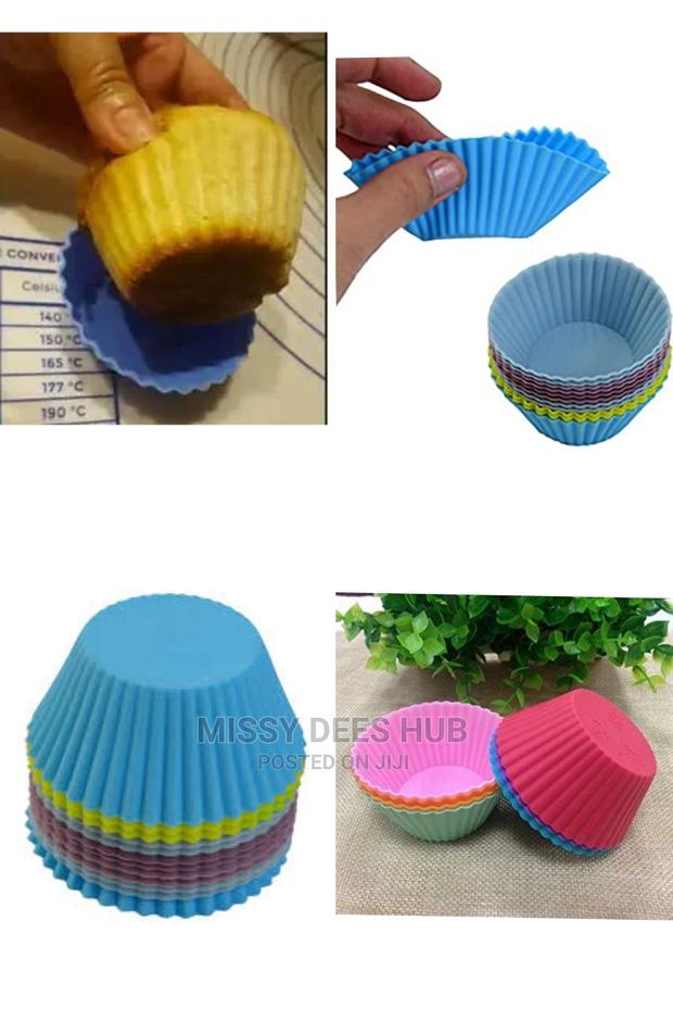 Silicone Cupcake Mold - 6pcs · Photo 8