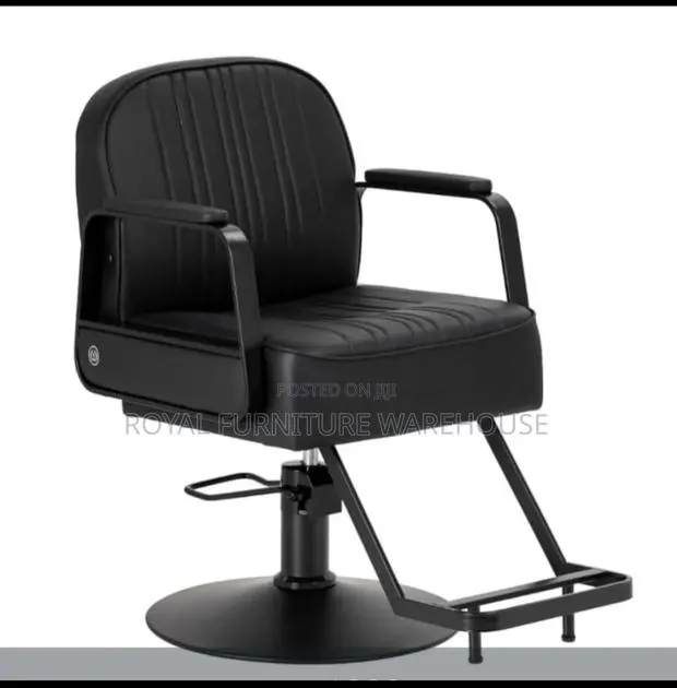 Omega Luna Hairdressing Chair in Black · Photo 2