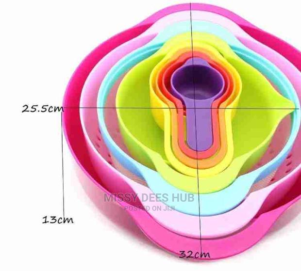 10pcs Multicolor Mixing Bowls Set · Photo 5