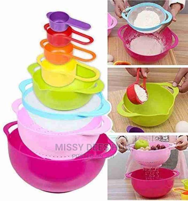 10pcs Multicolor Mixing Bowls Set · Photo 4