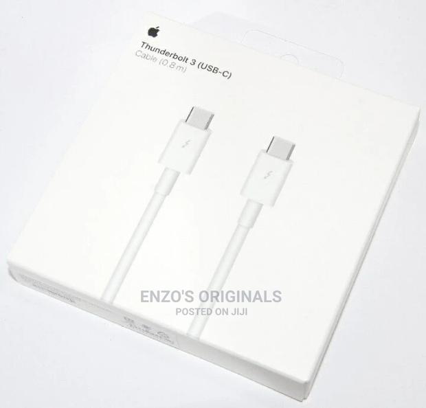 Apple Thunderbolt 3 Cable 0.8 M - Mq4h2am/A (A1896) Original · Photo 1