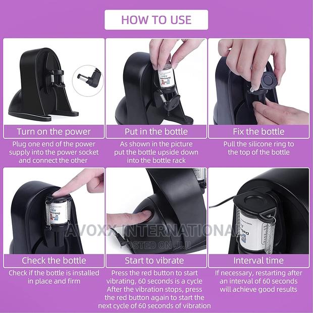 Pro Nail Polish Shaker , Adjustable Gel Polish Mixer · Photo 4