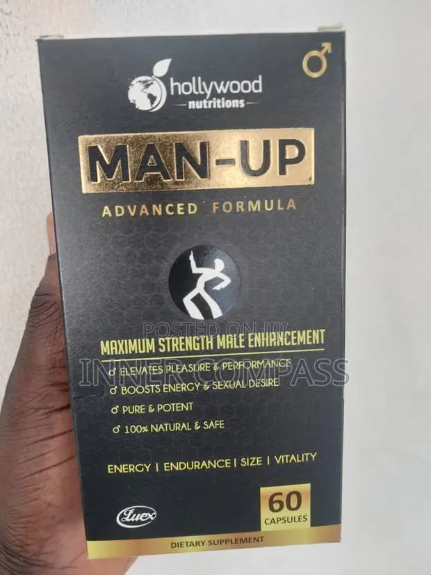Hollywood Nutritions Man-Up Advanced Formula-Male Enhancement 60 Caps · Photo 1