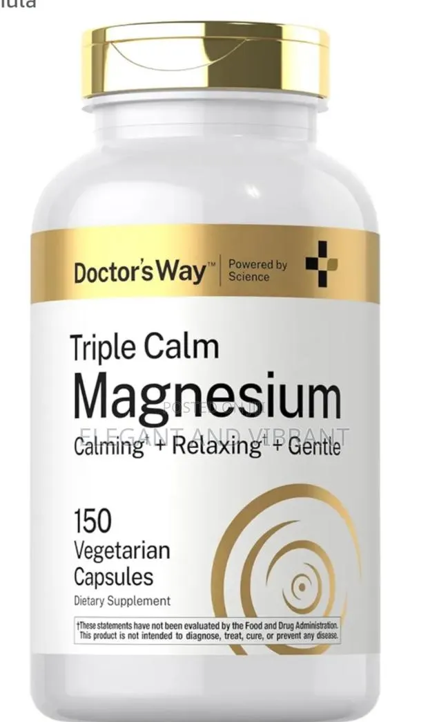 Triple Magnesium Complex | 150 Capsules |Citrate,Glycinate,&Malate Sup · Photo 1