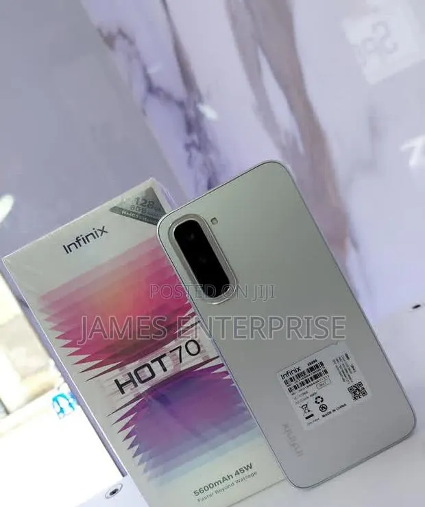 New Infinix Hot 70 256 GB Gray · Photo 1