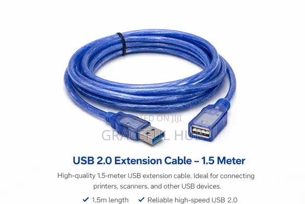 2.0 Usb Extension Cable 1.5m · Photo 1