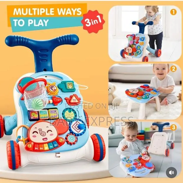 Baby Walker /Pusher With Music Activity Tray · Photo 1