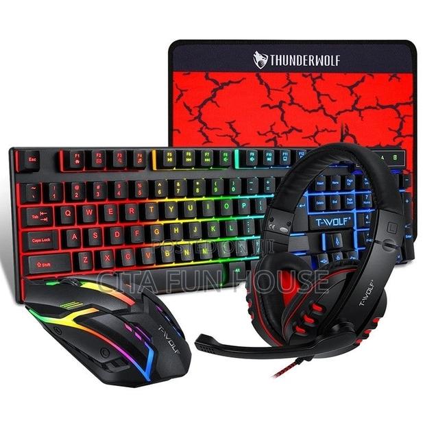 TF800 RGB Keyboard Mouse Headphone 4 in 1 Gaming Keyboard · Photo 2