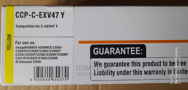 Star Ink CCP-C-Exv47 Yellow CANON Toner · Photo 1