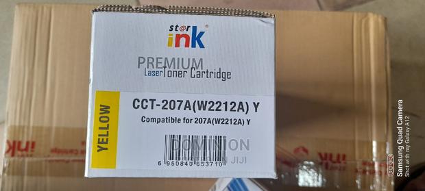Star Ink CCT-207a(W2212a) Yellow Toner Compatible With Chip · Photo 1