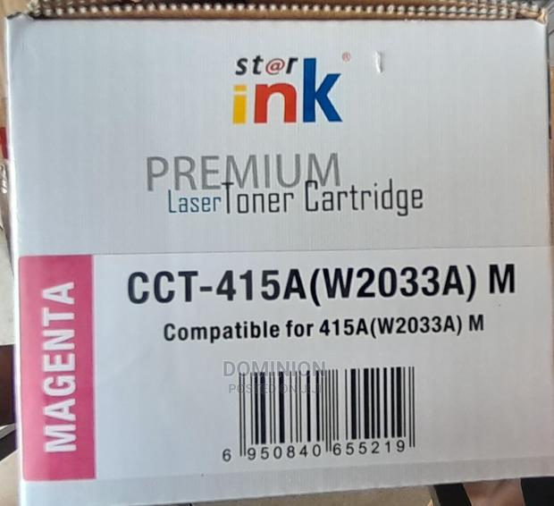 Star Ink Cct-415a(W2033A) Magenta Compatible Toner With Chip · Photo 1