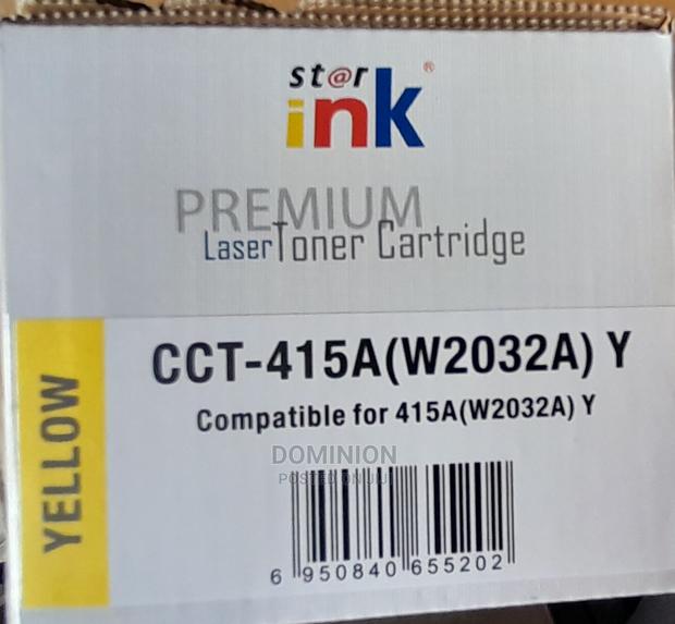 Star Ink Cct-415a(W2032A) Yellow Compatible Toner With Chip · Photo 1