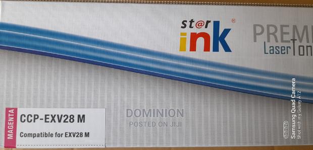 Star Ink CCP-C-Exv28 Magenta Compatible Toner CANON Copiers · Photo 1