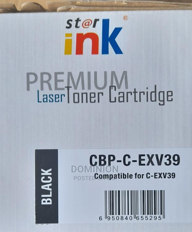 Star Ink CBP-C-Exv39 Balck Compatible CANON Toner · Photo 1