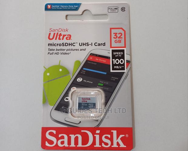Sandisk Ultra 32GB Micro SD Card UHS-I U1 Class10 100mb/S · Photo 1