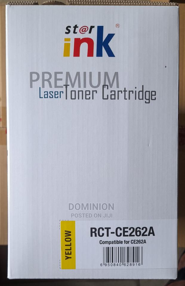 Star Ink Rct-Ce262a(647A) Yellow Compatible Toner With Chip · Photo 1