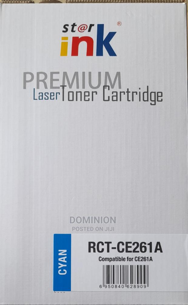 Star Ink Rct-Ce261a(647A) Cyan Compatible Toner With Chip · Photo 1