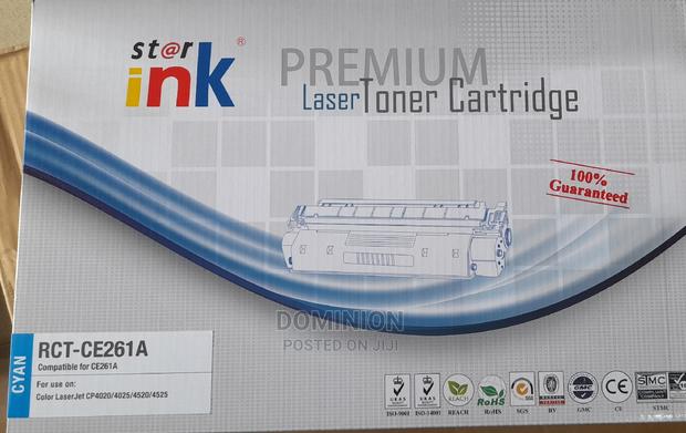 Star Ink Rct-Ce261a(647A) Cyan Compatible Toner With Chip · Photo 2