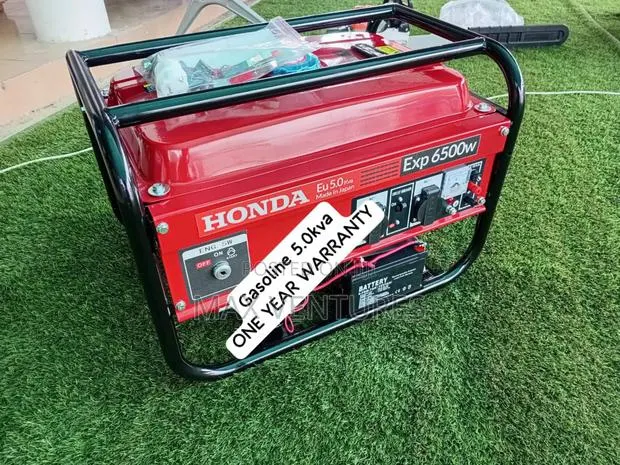 7.5kva Gasoline Honda Honda Key Start 6500watts Key Start · Photo 1