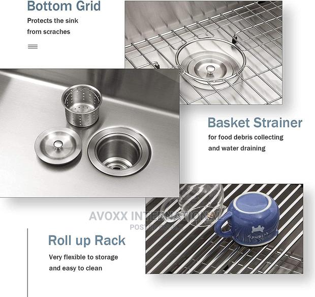 Ghomeg (Accessories Included)Handmade Stainless Steel Sink · Photo 6