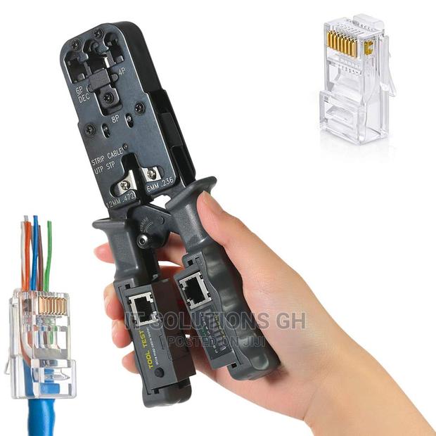 Crimping Tool With Cable Tester 2-In-1 Smart Solution · Photo 1