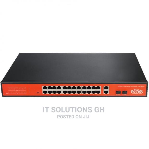 Poe Switch 24ports 10/1000 For Access Point Or CCTV · Photo 1
